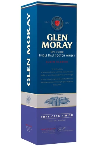 Glen Moray Port Cask Finish Box