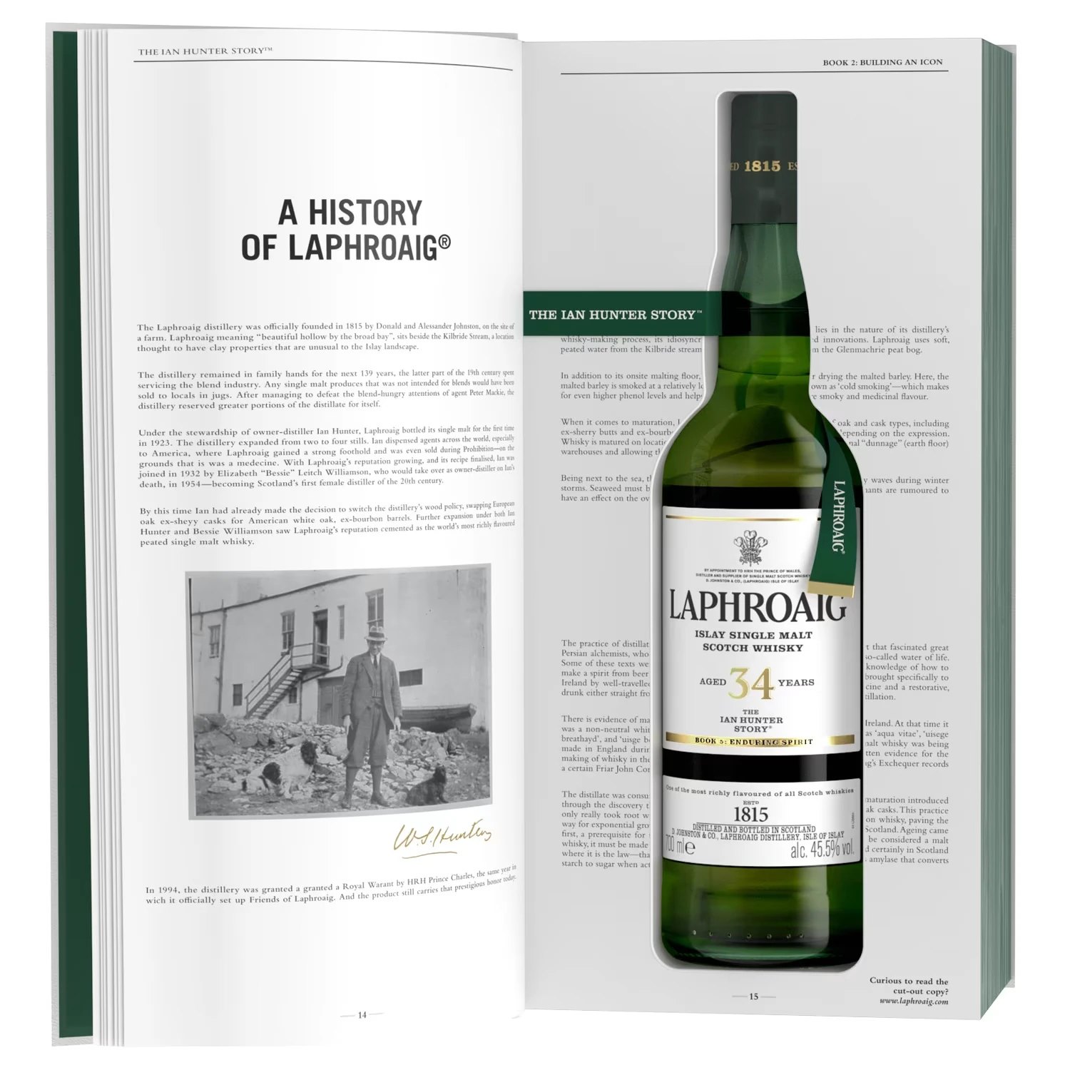 Laphroaig Ian Hunter 34 Jahre - Book 5 Whisky