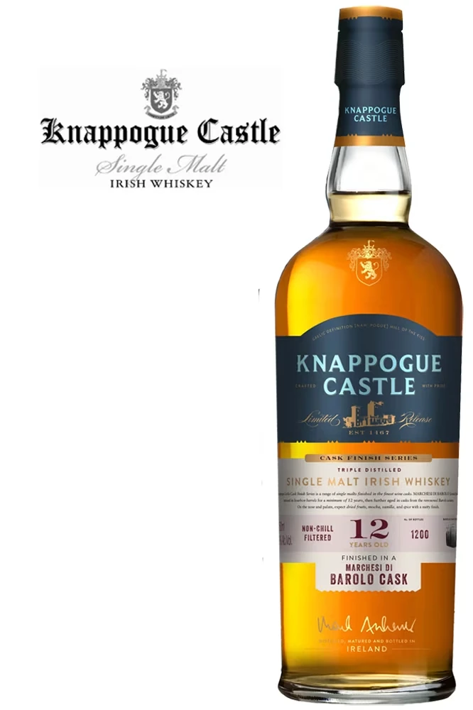 Knappogue Castle 12 Jahre Barolo Cask Whiskey
