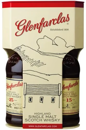 Glenfarclas Miniatur Collection 15 / 21 /25 Jahre
