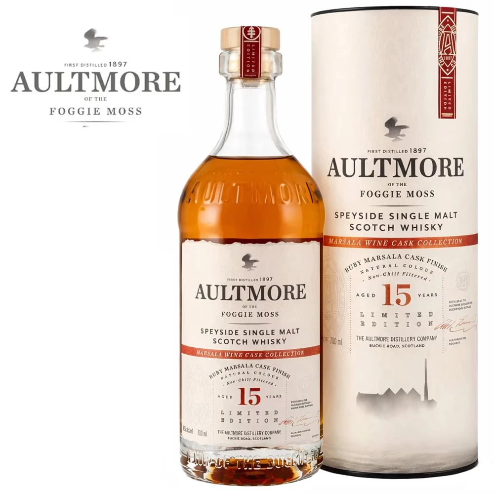 Aultmore 15 Jahre - Ruby Marsalla Cask Finish