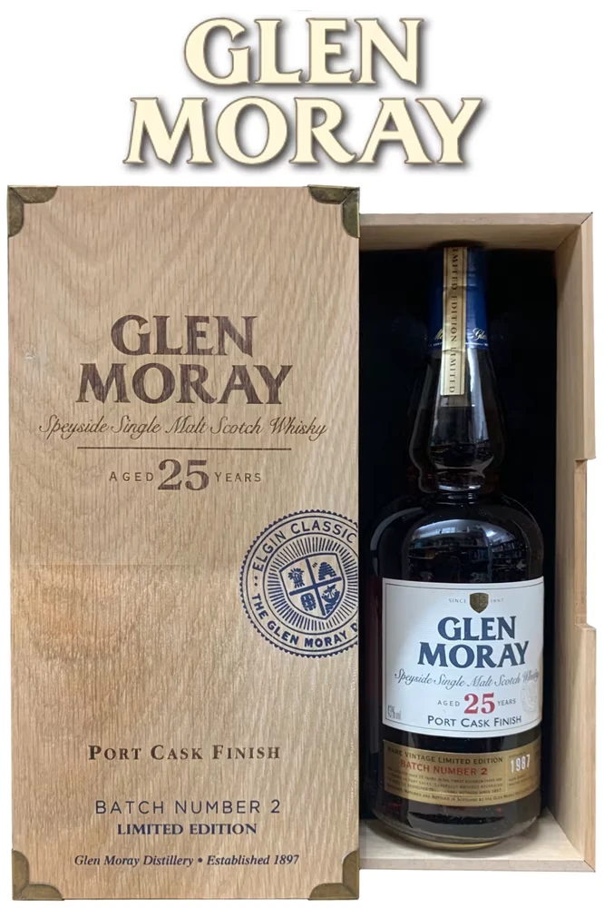 Glenmoray 25 Jahre Portwood