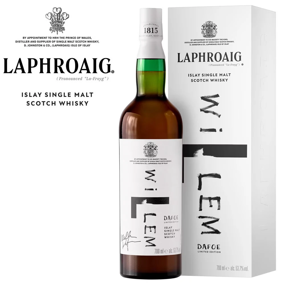 Laphroaig Bold Characters - Willem Dafoe - 14 Jahre