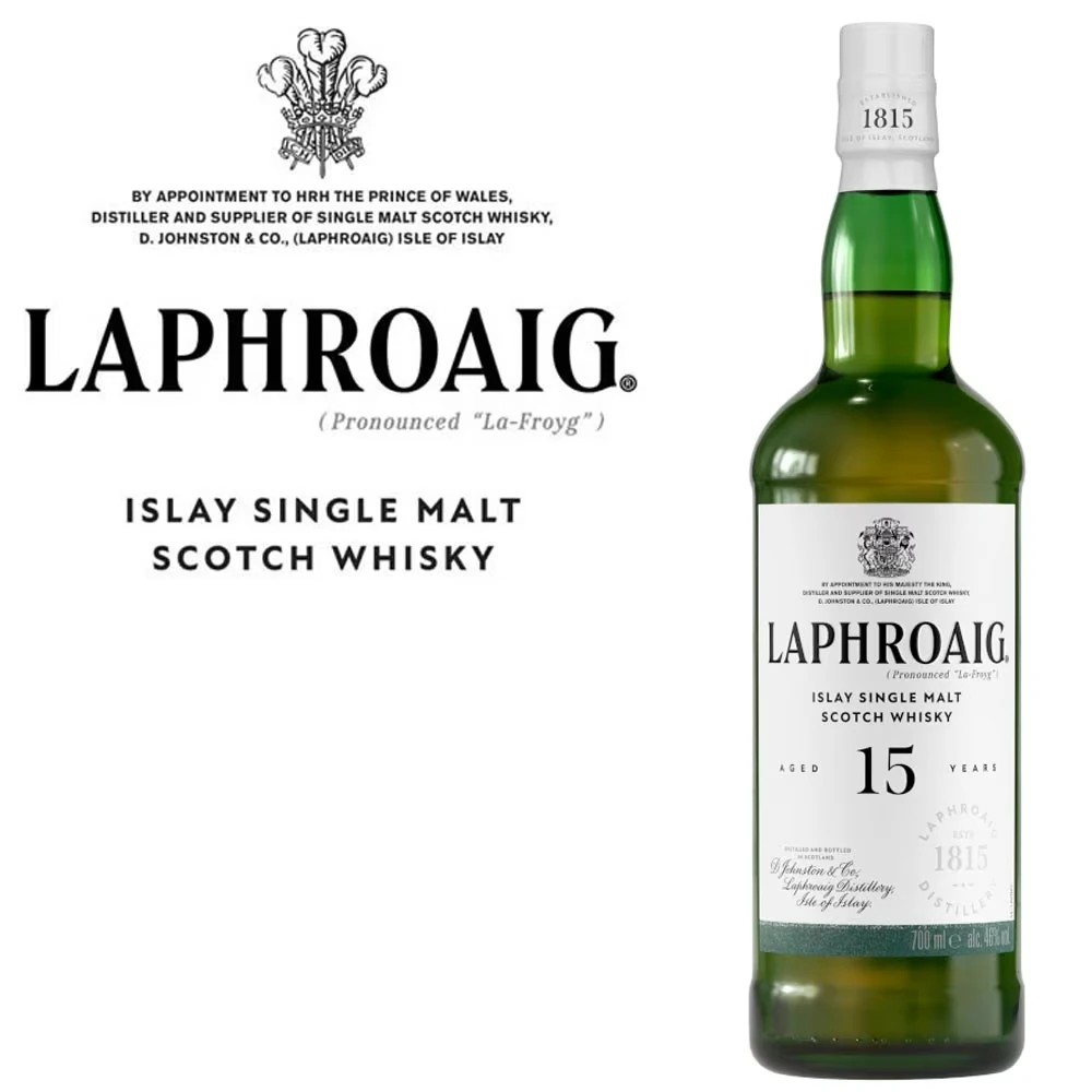 Laphroaig 15 Jahre - 46% Vol. - Islay Singel Malt