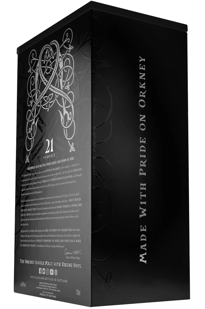 Highland Park 21 Jahre Box