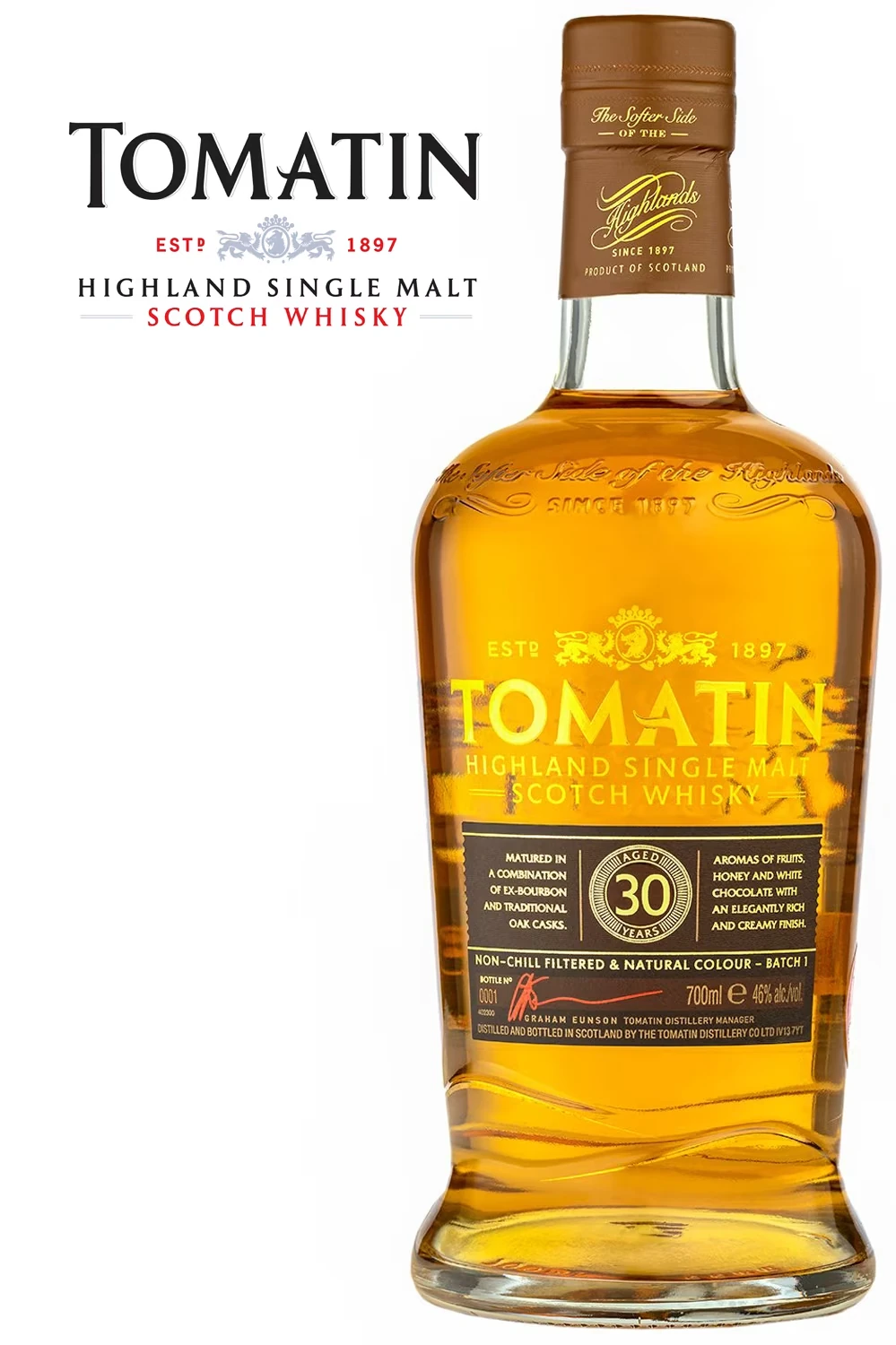 Tomatin 30 Jahre Single Malt Whisky