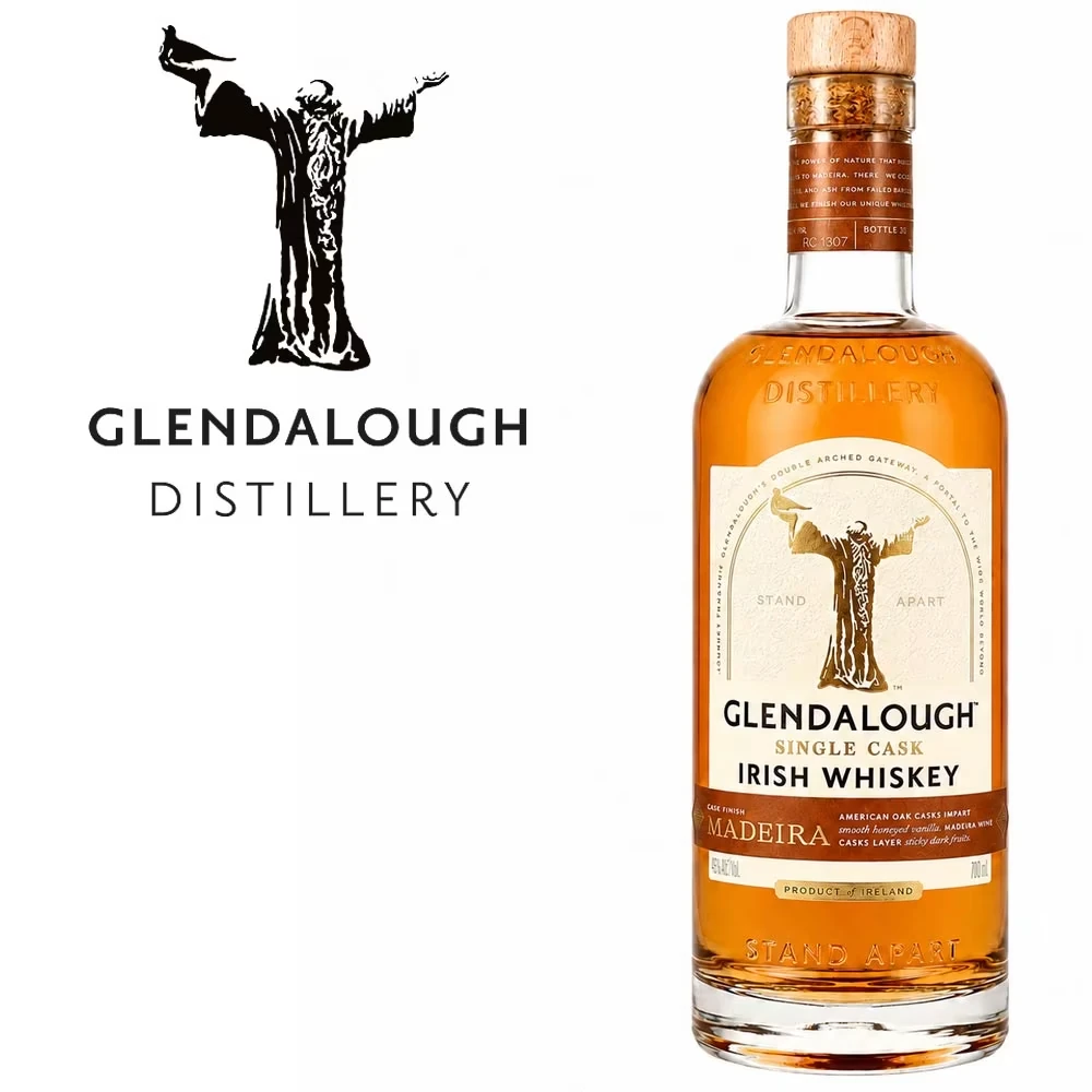 Glendalough Madeira Cask Finish Single Grain Irish Whiskey - 42% Vol.