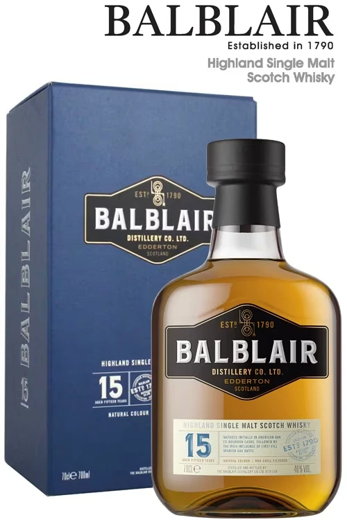Balblair 15 Jahre - 46% Vol.