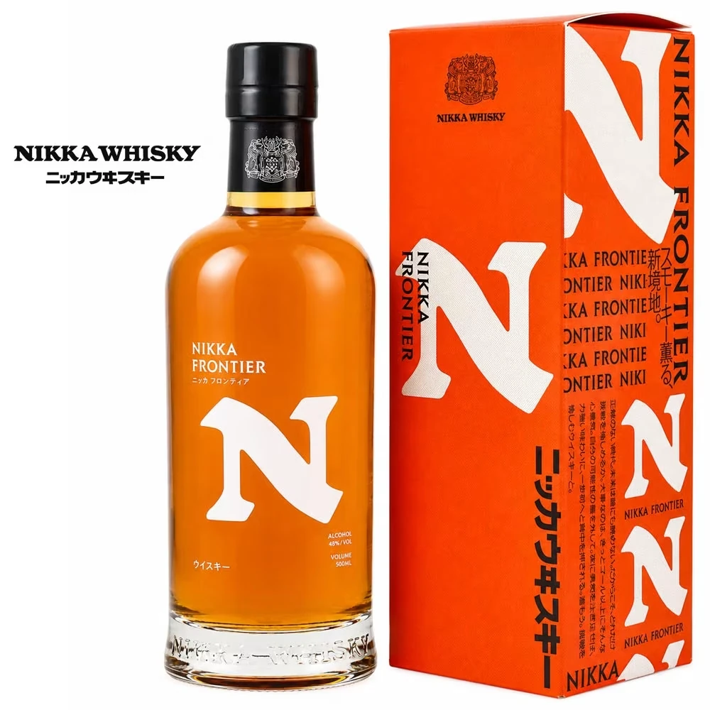 Nikka Frontier Peated Blended Whisky - 48% Vol.