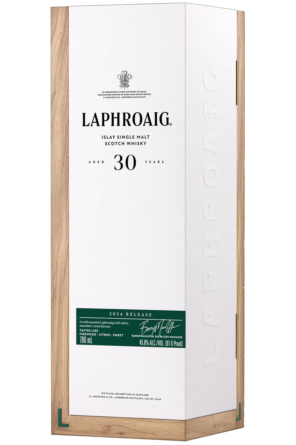 Laphroaig 30 Jahre - Box