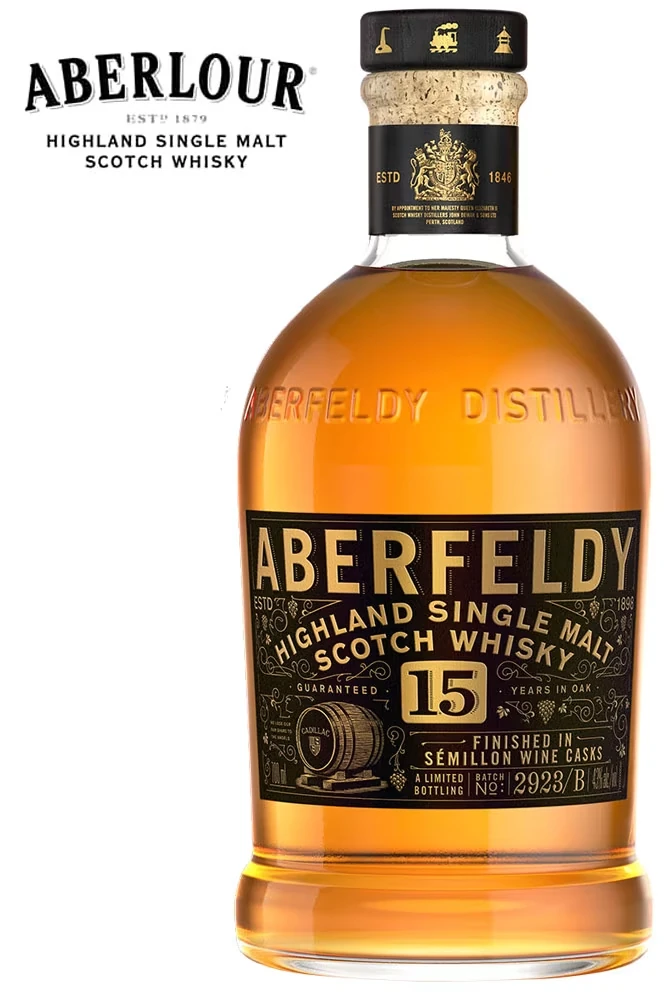Aberfeldy 15 Jahre - Cadillac Cask