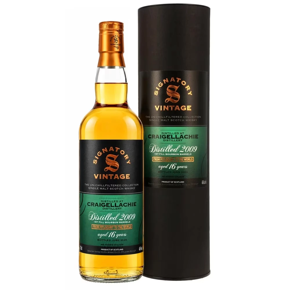 Craigellachie 2009 / 16 Jahre Signatory - 46% Vol.