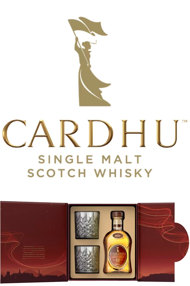 Cardhu 12 Jahre & 2 Tumbler