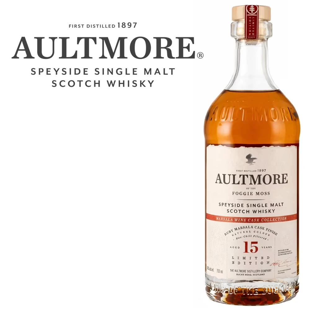 Aultmore 15 Jahre - Ruby Marsalla Cask Finish
