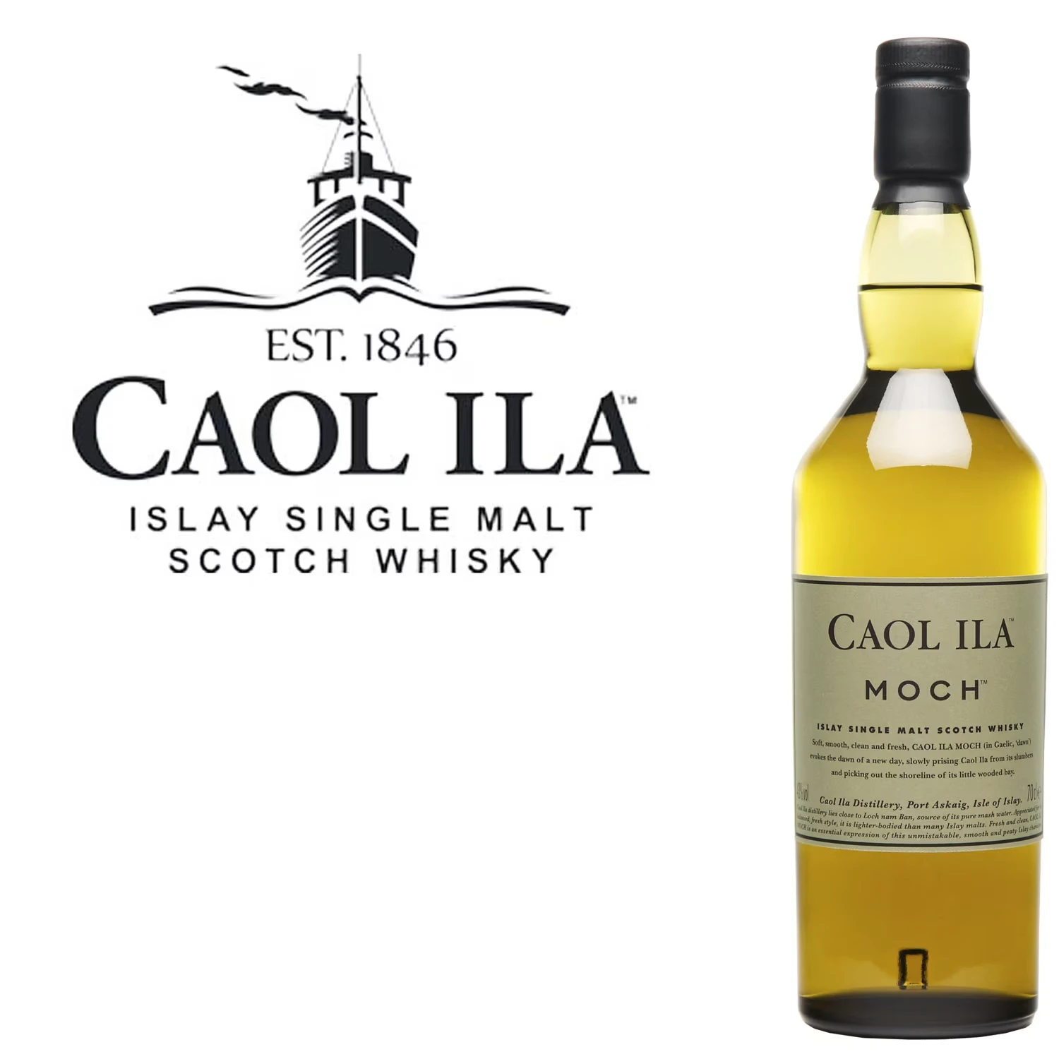 Caol Ila Moch - Islay Scotch Whisky