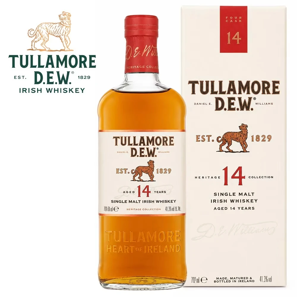 Tullamore D.E.W. 14 Jahre Single Malt Whiskey