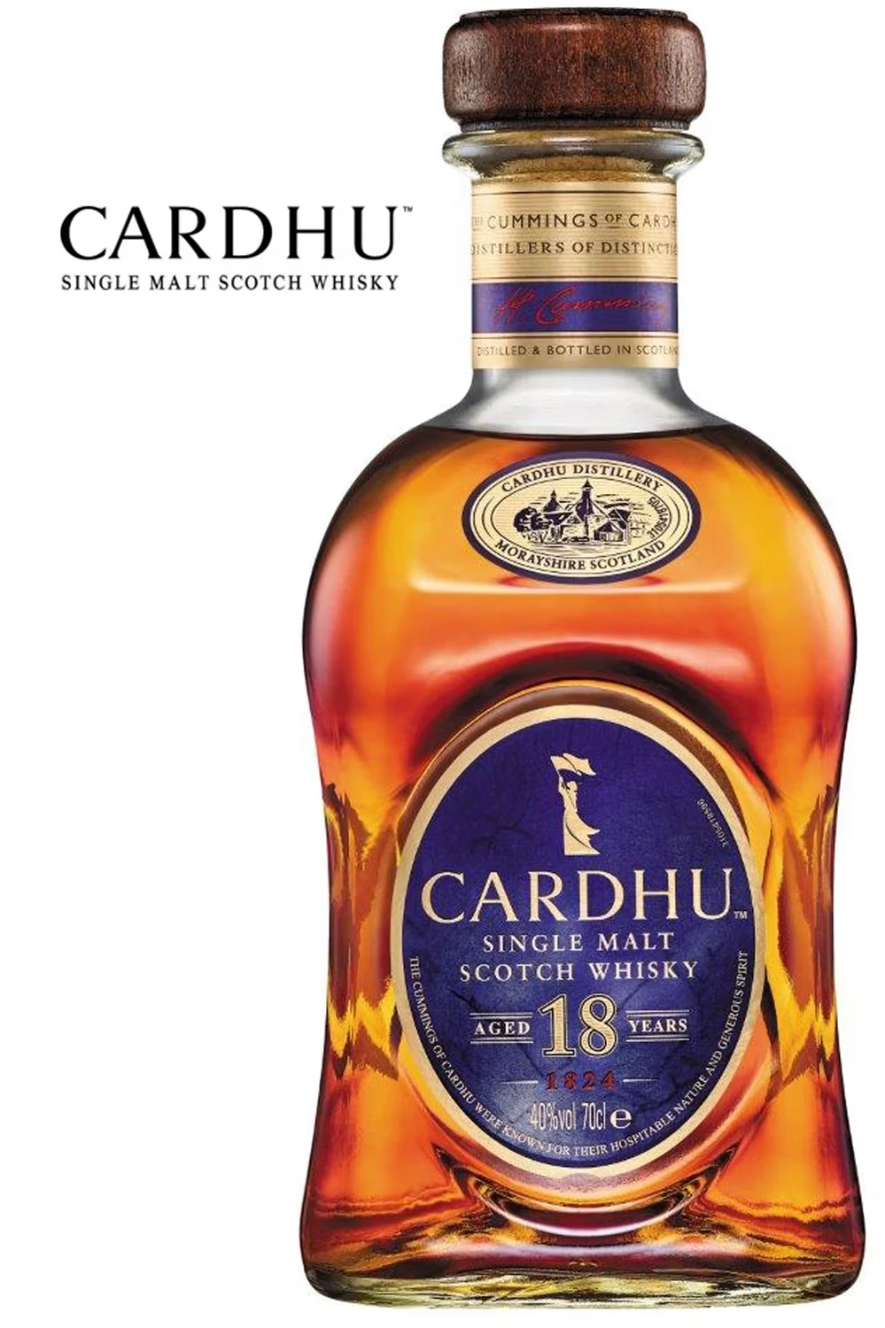 Cardhu 18 Jahre Flasche