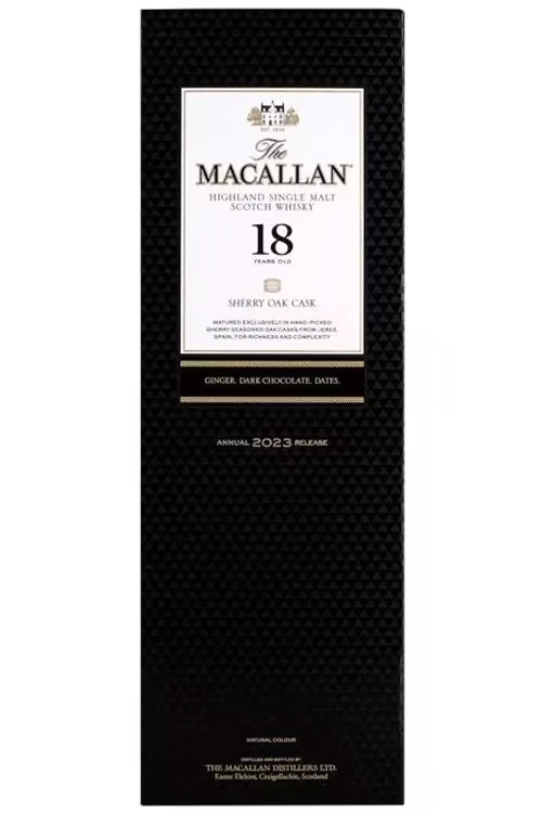 The Macallan 18 Jahre Sherry Oak BOX