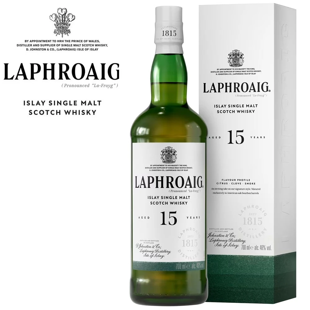 Laphroaig 15 Jahre - 46% Vol. - Islay Singel Malt