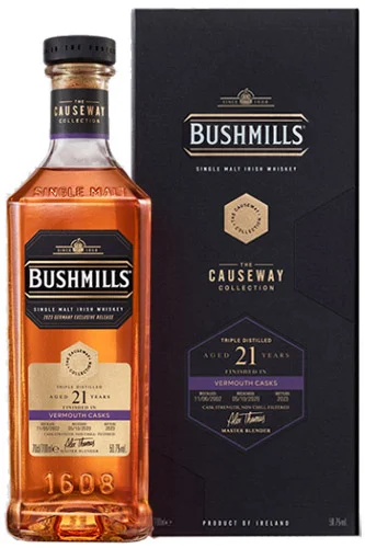 Bushmills 21 Jahre Vermouth Cask - Causeway Collection
