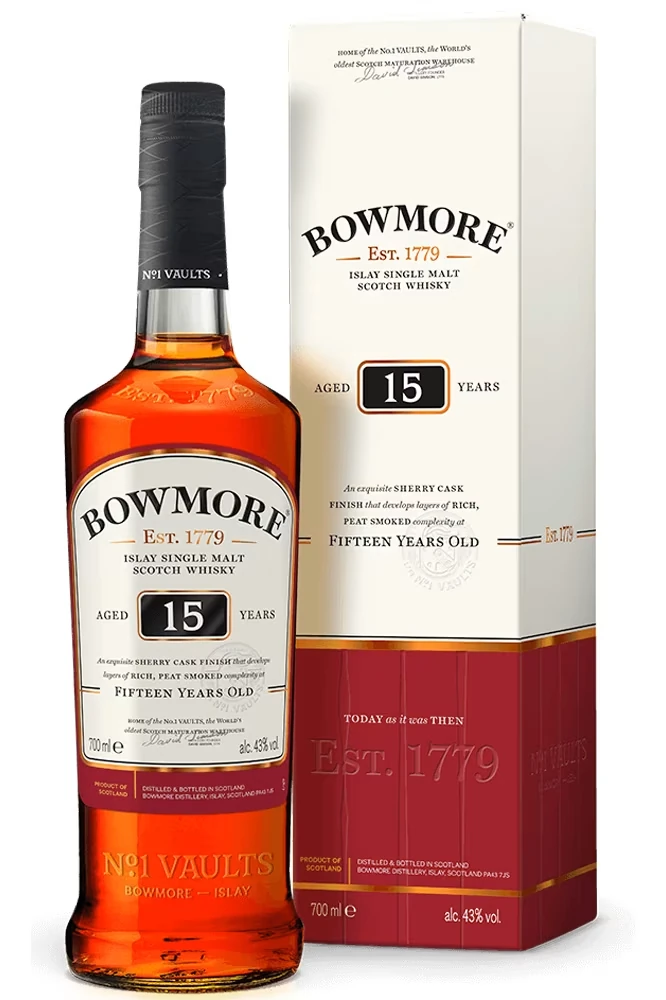 Bowmore 15 Jahre Single Malt Whisky