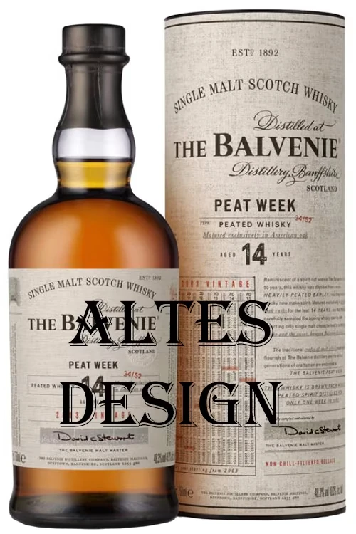Balvenie Peat Week 14 Jahre - Altes Design