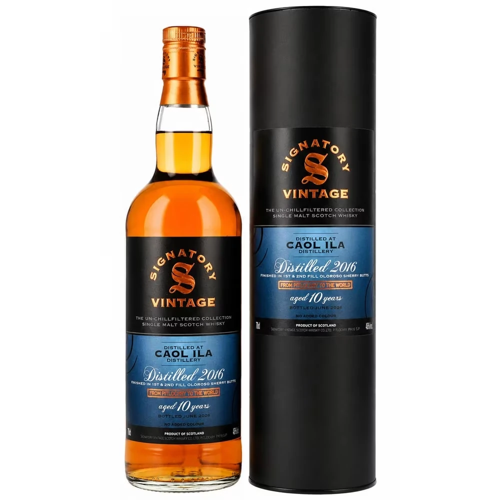 Caol Ila 2016 / 10 Jahre Signatory - 46% Vol.