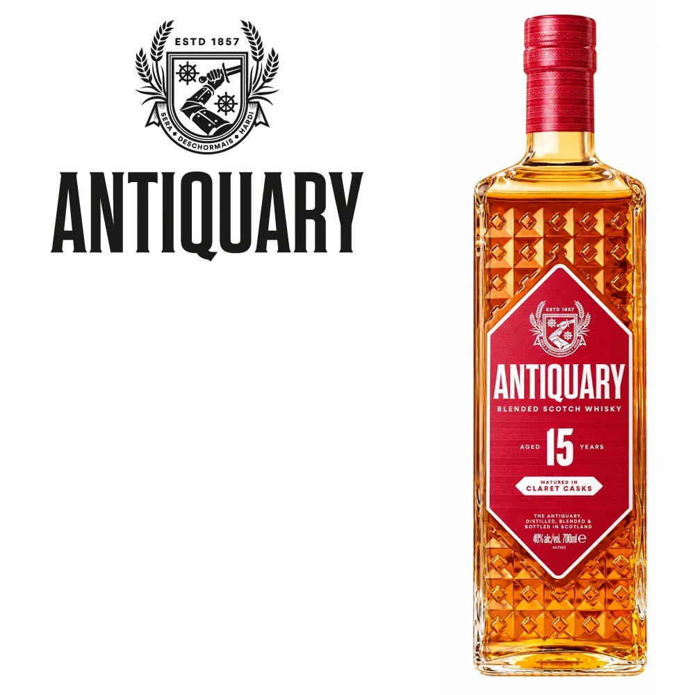Whisky, Blended Scotch, 15 Jahre, Claret Casks, Flasche Glas, Whisky, Blended Whisky, Aged 15, Claret Cask, Bottle