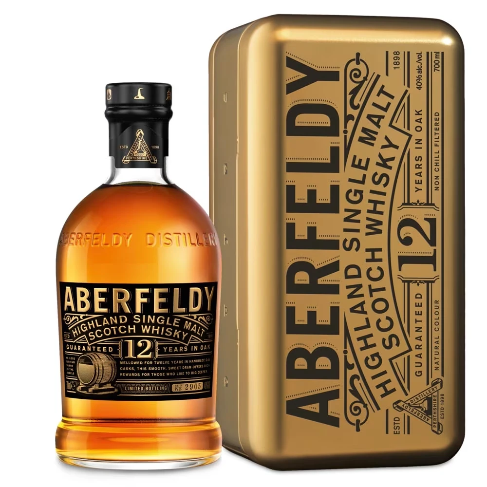 Aberfeldy 12 Jahre Gold Bar Edition – Highland Single Malt Whisky