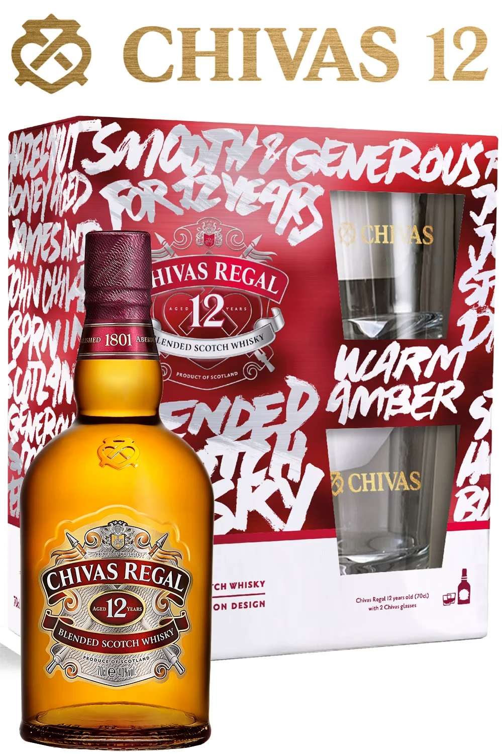 Chivas Regal 12 Jahre Geschenkset