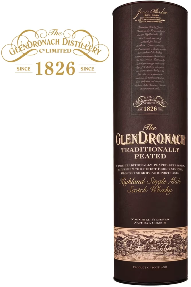 Glendronach Traditonally Peated - Tube