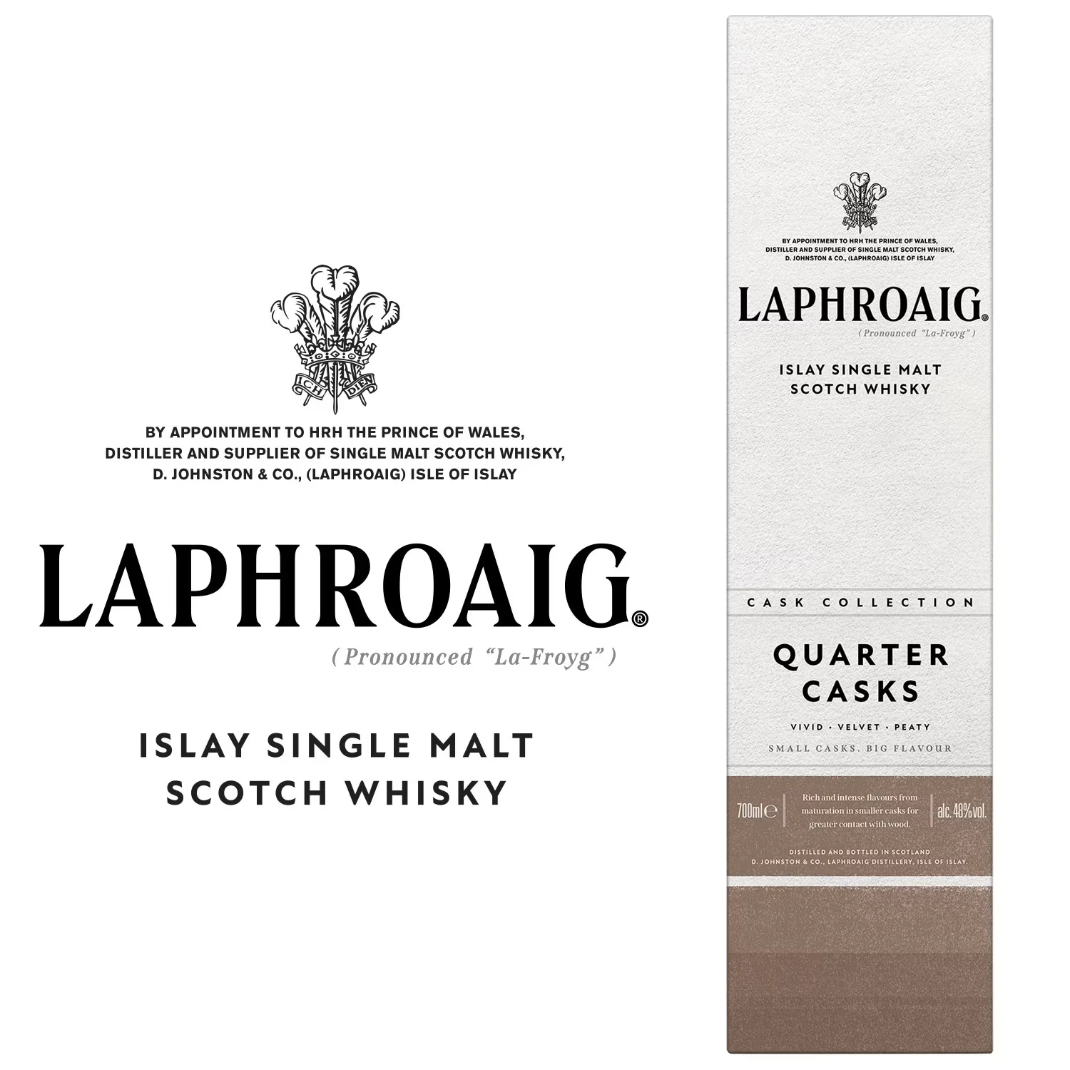 Laphroaig Quarter Casks 48% Vol. - Box