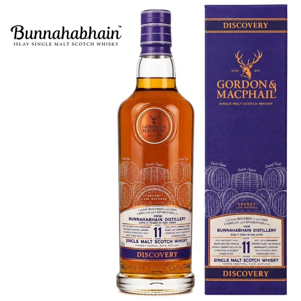 Bunnahabhain 11 Jahre Discovery Sherry Cask – Gordon & MacPhail