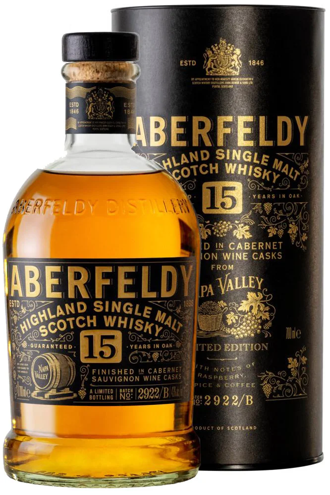 Aberfeldy 15 Jahre - Napa Valley Red Wine Cask