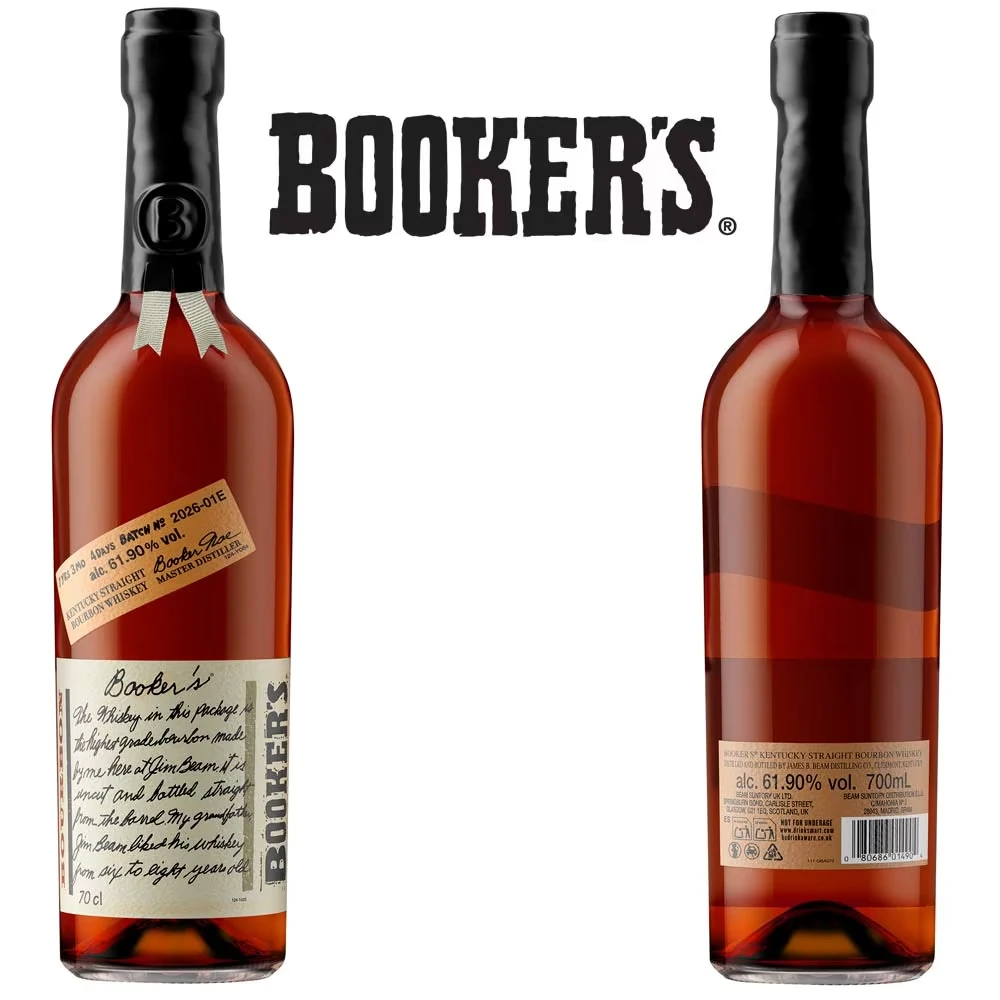Booker’s Bourbon 7 Jahre Batch 2026-01E – 61,9% Vol.