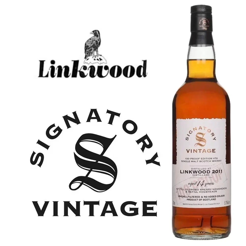 Linkwood 2011 / 14 Jahre - Signatory 100 Proof