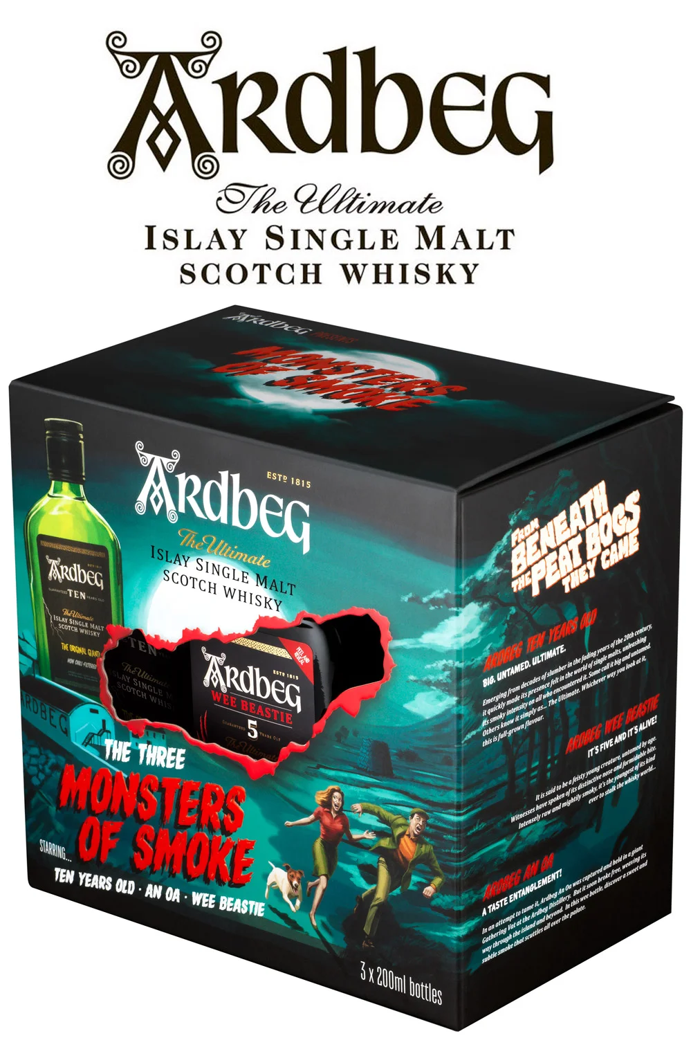 Ardbeg Monsters of Smoke Whisky Set