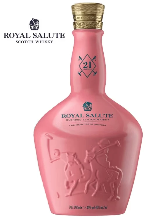 Chivas Royal Salute 21 Jahre Whisky - Miami Polo Edition