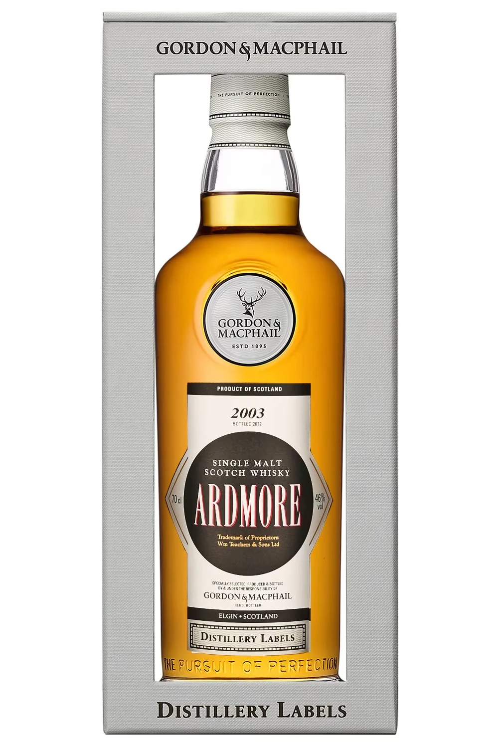 Ardmore 2000 Distillery Label