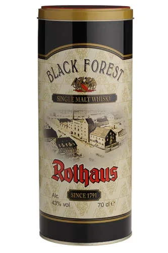 Metallbox Rothaus Whisky