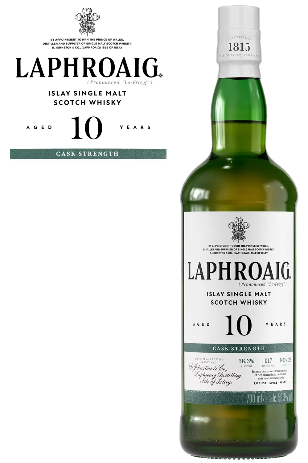 Laphroaig 10 Jahre CS - Batch 17