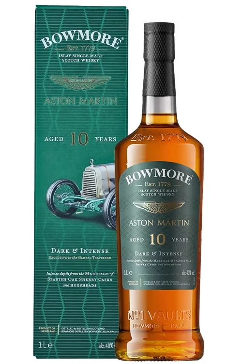 Bowmore 10 Jahre Dark & Intense - Aston Martin Edition