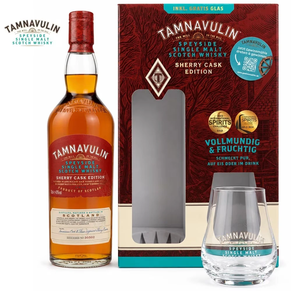 Tamnavulin Sherry Cask & Glas