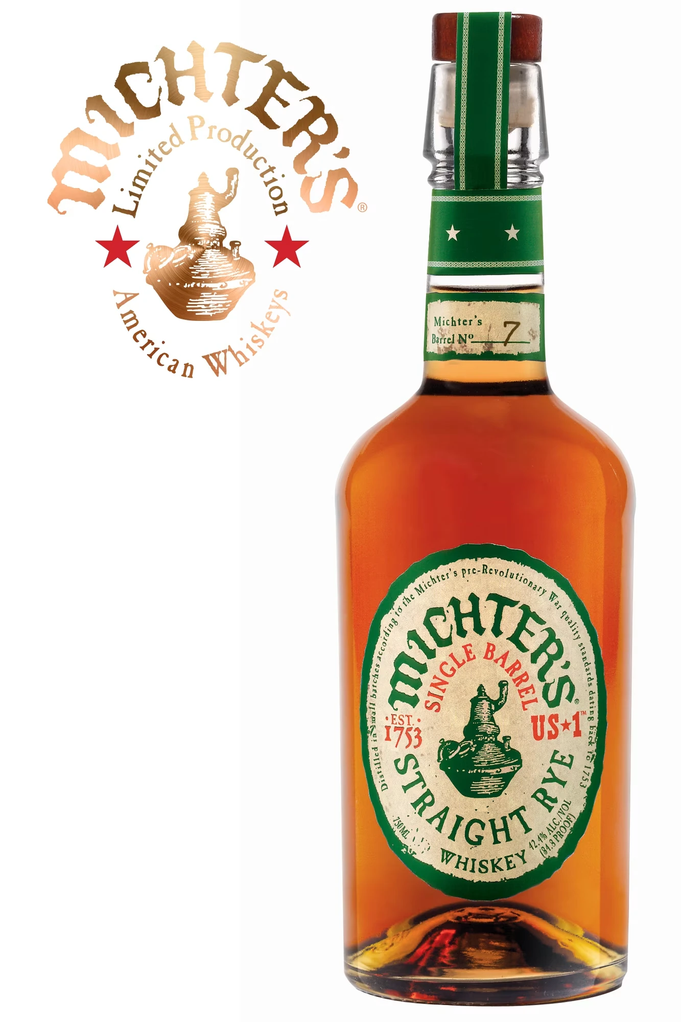 Michters US*1 Kentucky Straight Rye, whiskey, Flasche, Single Barrel, amerikanisch, Michter's