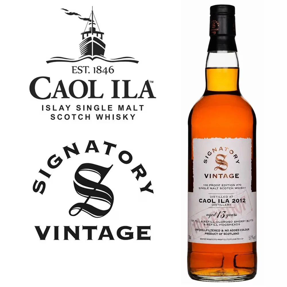 Caol Ila 2012 / 13 Jahre Signatory - 100 Proof Peated