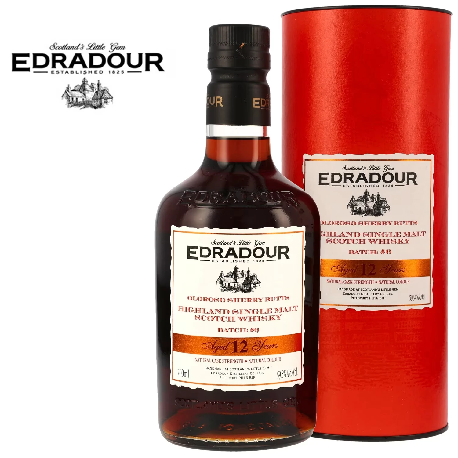 Edradour 12 Jahre Cask Strength