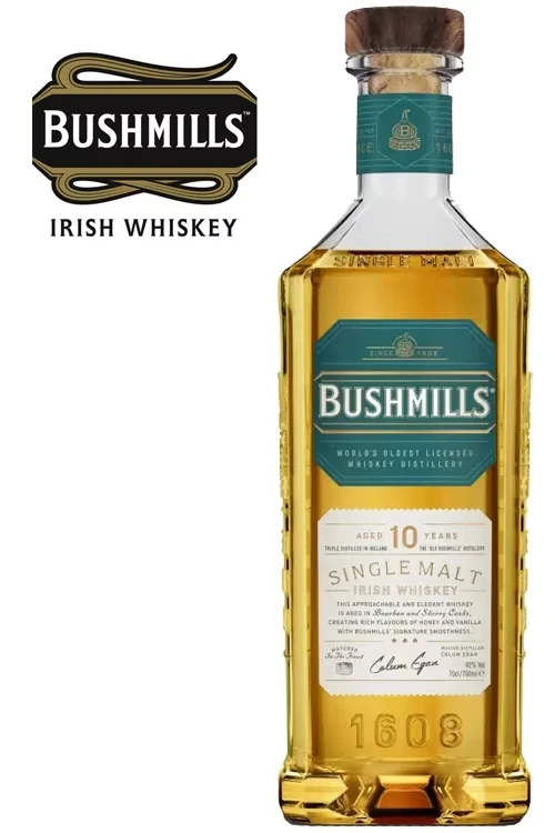 Bushmills 10 Jahre 40% - Neues Design