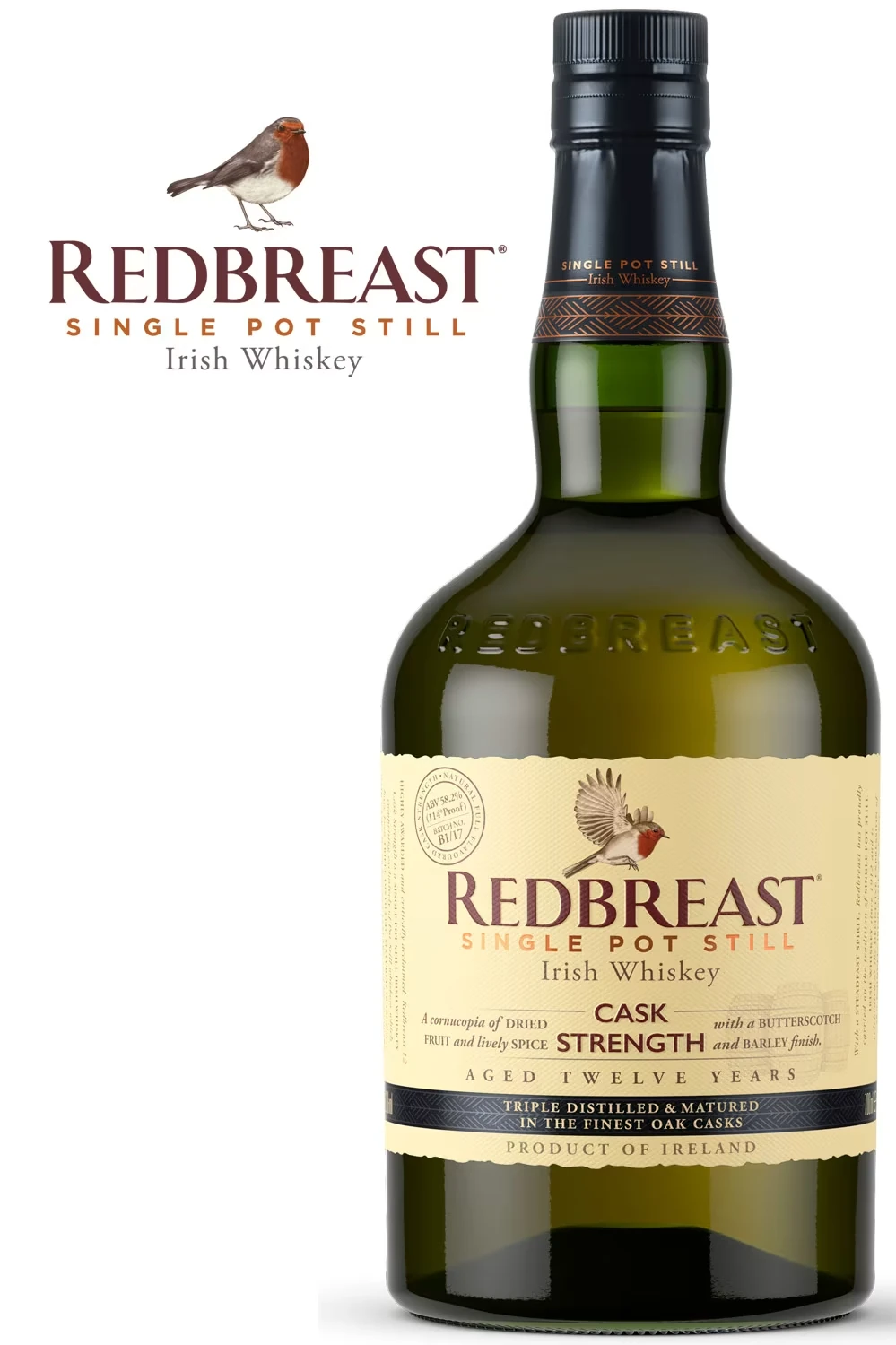 Redbreast 12 Jaher Cask Strength - Irish Whiskey