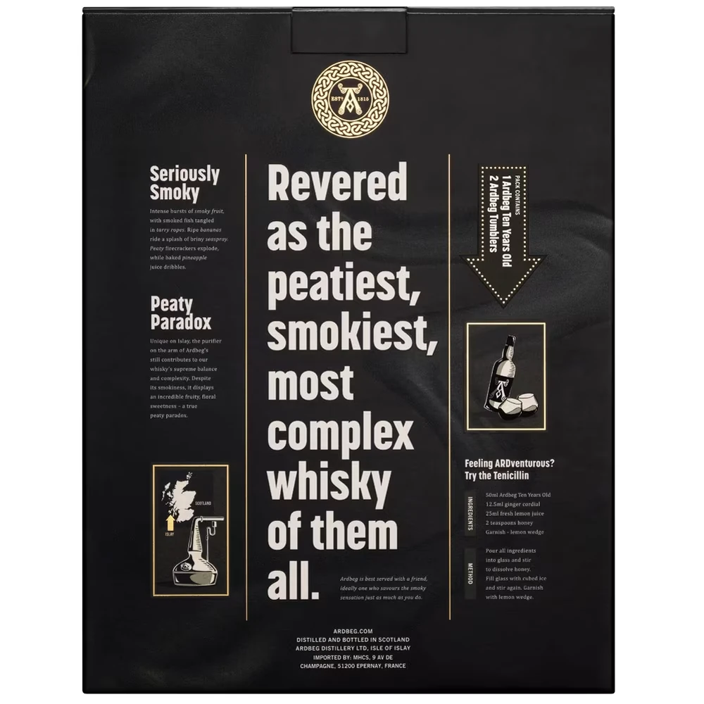 Ardbeg TEN & 2 Tumbler
