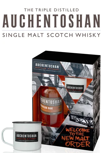 Auchentoshan American Oak Whisky Geschenkset